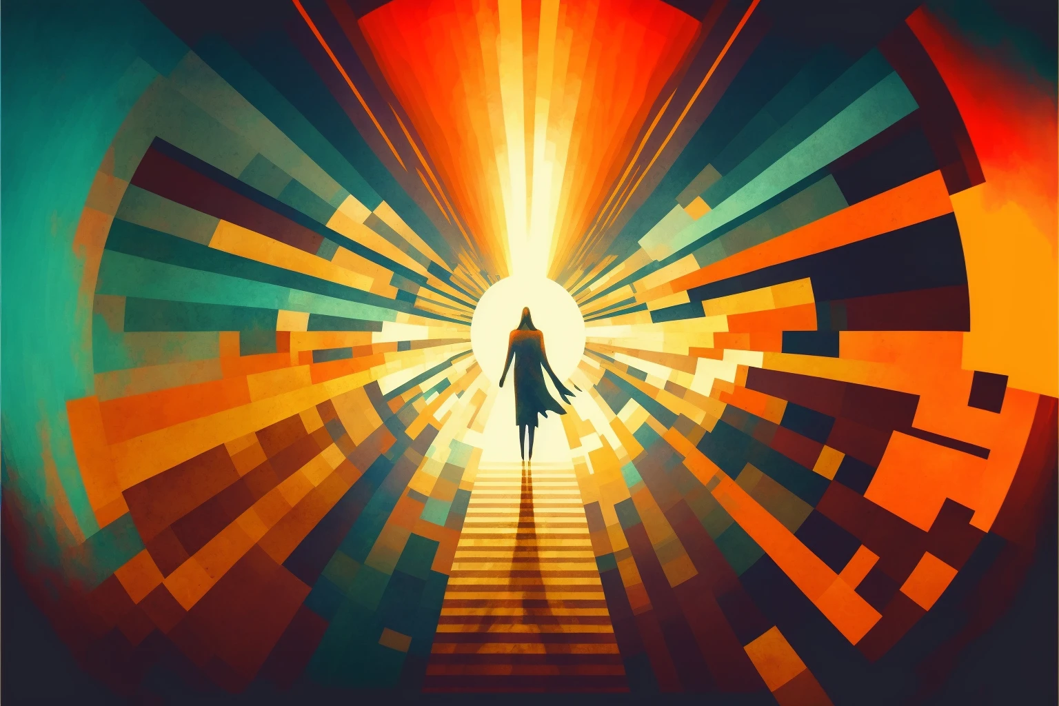 “Eternal Christ” - generated by Lincoln Cannon with MidJourney AI